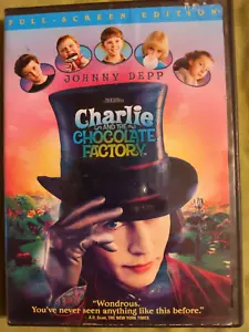 Charlie and the Chocolate Factory Full Screen Edition DVD Johnny Depp 2005 - Bild 1 von 3