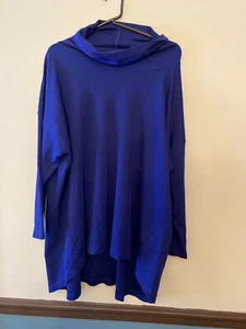 Impresionante túnica Eskandar 100 % Pima algodón cuello capucha de monje O/S - Imagen 1 de 4