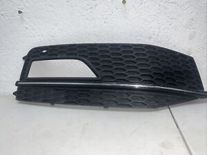Audi A4 S4 S Line Front Bumper Lower Right Grille OEM #577