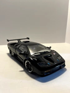 1:18 Hotwheels Lamborghini Diablo GTR 310 Motoring Whips; Black Diecast - Picture 1 of 5
