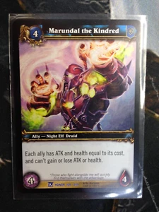 World of Warcraft (WOW) Fields of Honor "Marundal the Kindred" 108/208 X1 - Picture 1 of 1