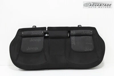 Jeep Renegade 2015-2018 trasero segunda fila asiento inferior cojín tela negro OEM Foto 1 de 4