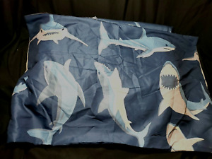 Shark bedroom Duvet Cover Set Comforter Cover Set 3 Piece Shark Blue Gray Twin