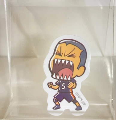Ryunosuke Tanaka 5 Haikyu!! Haikyu!! Karasuno Mini Sticker Rare From Japan - Image 1 of 4