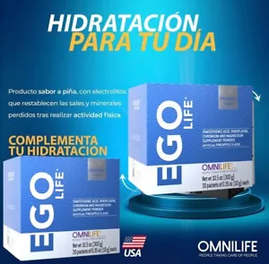 Ego Life omnilife hidratacion suplemento Polvo Magnesio Hidratacion suero 2 Box - Picture 1 of 1