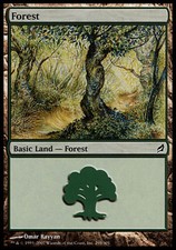 1x Forest (298) MTG Lorwyn NM Magic Regular