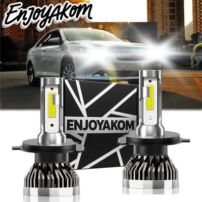 For Toyota Camry 1983-1999 Combo LED Headlight High Low Beam Bulbs Kit 2Pcs - Изображение 1 из 4