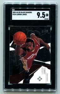 UD Black Diamond Lebron James RC 2003 #184 SGC 9,5 como nuevo+ - Imagen 1 de 2