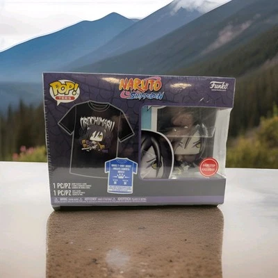 Funko Pop! Orochimaru Naruto Shippuden - Pop & Tee Bundle Size M Gamestop Excl - Image 1 of 4