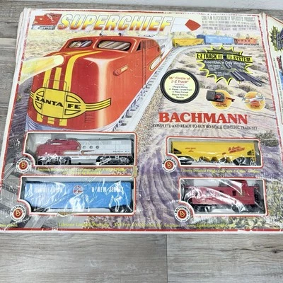 Vintage Bachman Superchief complete and ready to run two scale electric train - Image 1 of 4