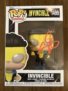 Steven Yeun ‘Invincible’ Signed Funko Pop 1499 Beckett Certified - Picture 1 of 6