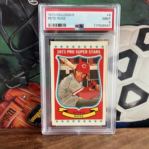 1973 Kellogg's Baseball #6 Pete Rose PSA 9 CENTERED New Psa Case Gem - Bild 1 von 2
