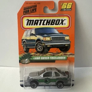 1999 Matchbox Land Rover Freelander Silver /GreenPark Ranger New Sealed - Bild 1 von 3