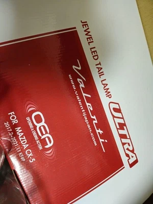 Valenti Tail Lights For Cx-5 Kf Led Red Lens Sequential Turn Signal Mazda Kf - Imagem 1 de 4