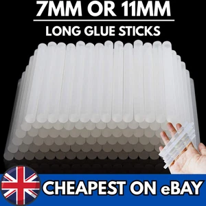 Bastoncini Colla Hot Melt per Pistola Elettrica Utensile Artigianale Bastoncini Adesivi Trasparenti 7mm 11mm - Foto 1 di 8