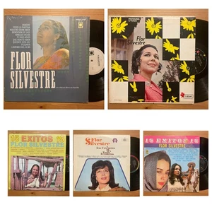 FLOR SILVESTRE 5 x LP LOT *ALL EX or NM VINYL* ORIGINAL MEXICO PRESSINGS - Picture 1 of 11