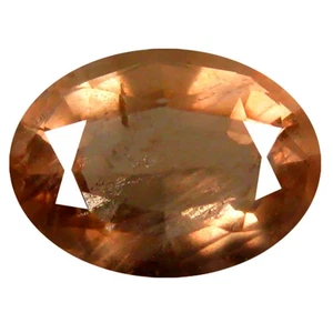 1.19 Ct Genuine Perfect Oval 7.4 x 5.5 MM 100% Natural Brown Mozambique Zircon ! - Picture 1 of 4
