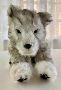 Wow Wee Alive HUSKY Welpe Hund Animatronic Sound Augenbewegung Plüschtier 2008 - Bild 1 von 11