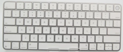 Apple Magic Keyboard w/ Touch ID (USB-C) - White - A3118 #MXCK3LL/A. USED. - Image 1 of 4