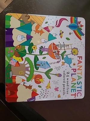 Fantastic Planet Wood Free Colored Pencils - Image 1 of 3