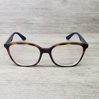 Monturas de gafas Ray-Ban RB7066 5585 marrón tortuga/azul marino SOLO 52-17-140 Foto 1 de 4