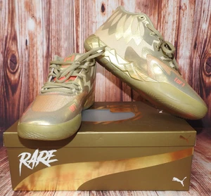 Men's Puma Golden child Lamello MB.01 379223-01 Size 14 EXCELLENT IN BOX ! - Picture 1 of 24