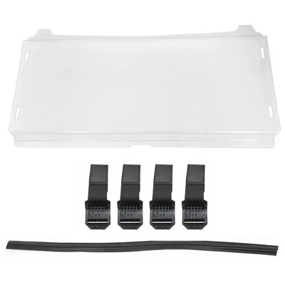 Front Full Windshield UTV For Kawasaki Teryx 4 750 2012-2013 /Teryx 4 800 14-15 - Imagem 1 de 4