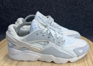 Nike Air Huarache Runner Summit White Platinum DZ3306-100 Mens Size 9 SEE NOTES! - Picture 1 of 10