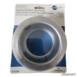 INSINKERATOR Kitchen Sink Flange FLG-SSB Stainless Steel Garbage Disposal NEW - Picture 1 of 2
