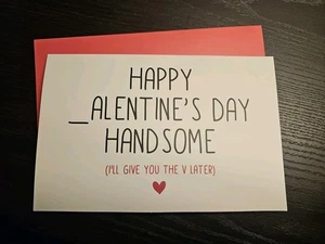 Sexy Valentinstag Karte, Frecher Valentinstag für Ehemann, Freund, Freundin  - Bild 1 von 2