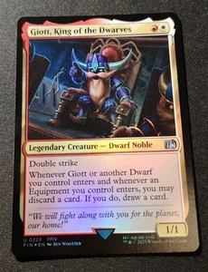 Giott, King Of The Dwarves - Foil - FIN - NM - EN - 0223 - Picture 1 of 1