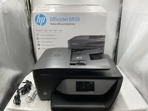HP Officejet 6958 Wireless All-In-One Inkjet Printer FOR PARTS O REPAIR - Picture 1 of 6