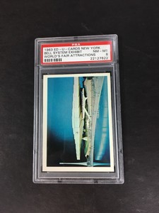 PSA 8 1963 New York World’s Fair Attractions Bell System Exhibit