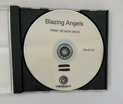 Blazing Angels Review Version - Microsoft Xbox - Ubisoft 2006 Pre-release code - Image 1 of 4