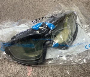 PYRAMEX V2G SAFETY GLASSES GOGGLE HYBRID CLEAR ANTI-FOG LENS W/ STRAP GB6410 SDT - Picture 1 of 4
