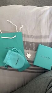 Tiffany & Co. Heart And Key Necklace Read Description