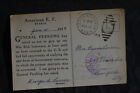 1919 *WW1* General Pershing Said Not to Give Up War Risk Insurance Card