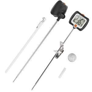 10 Inch Long Digital Candy Thermoometer with Pot Clip,Deep Fry Thermometer - Picture 1 of 11