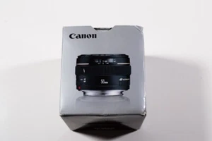 OBJEKTIV - LENS - CANON EF 50 MM f/1.4 USM - WIE NEU - IN BOXED - BOXED - Bild 1 von 8