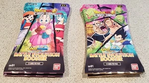 12x Dragon Ball Z Battle Evolution Unison Warrior Series Booster Pack - Imagen 1 de 2