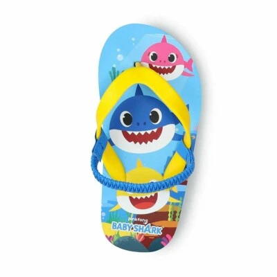 Baby Shark Toddler Boys Girls Flip Flops Slide Sandals Swim Shoes 2T 3T 4T 5T - Image 1 of 4