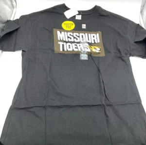 Missouri Tigers Unisex Boys Girls T Shirt Youth Size XLARGE Black Tee - Picture 1 of 2