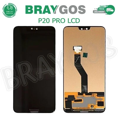 Replacement For Huawei P20 PRO Touch Screen Digitizer LCD Display Assembly Black - Image 1 of 4