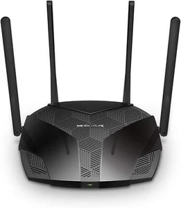 Mercusys MR70X AX1800 Dual-Band WiFi 6 WLAN Router 4 Antenne 4 Ports Modem - Bild 1 von 5