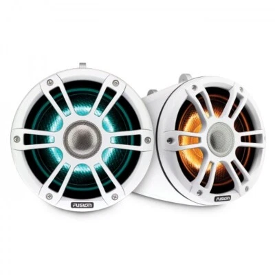 Fusion Signature Series 3 Marine Wake Tower 6.5 inch Speakers White 010-02438-01 - Image 1 of 3