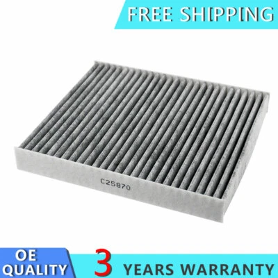 Filtro de aire de cabina de carbono para Dodge Grand Caravan 2008-2019 VW Routan 2009-2014 Foto 1 de 4