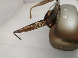Seltene authentische Gucci GG 2987/S 807BN goldfarbene RDQ02 51-15 135 Sonnenbrille Italien - Bild 1 von 7