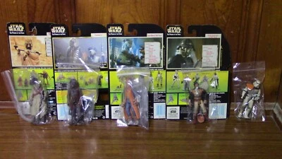 Star Wars Lot Lando (Skiff Guard) Chewbacca (Prisoner) Sand Trooper Saelt-Marae - Image 1 of 4