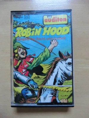 Robin Hood 1 MC Kämpfer für Recht und Freiheit Audition Hörspiel 80er Klassiker - Bild 1 von 4