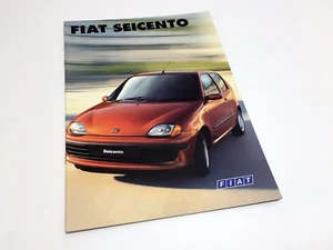 Folleto Fiat Seicento 1998 - mercado del Reino Unido - Imagen 1 de 1
